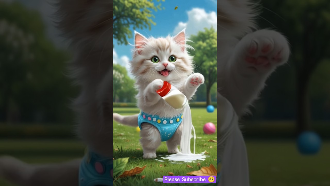doggy doggy dum dum😹🍼 #funny #catlover #dudidudidam #shorts