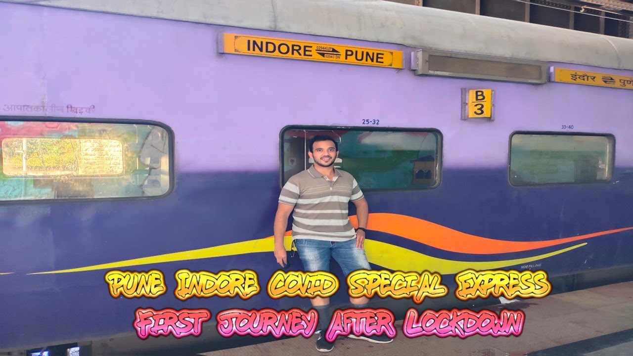 Pune Indore Covid Special Express | My first journey after Lockdown