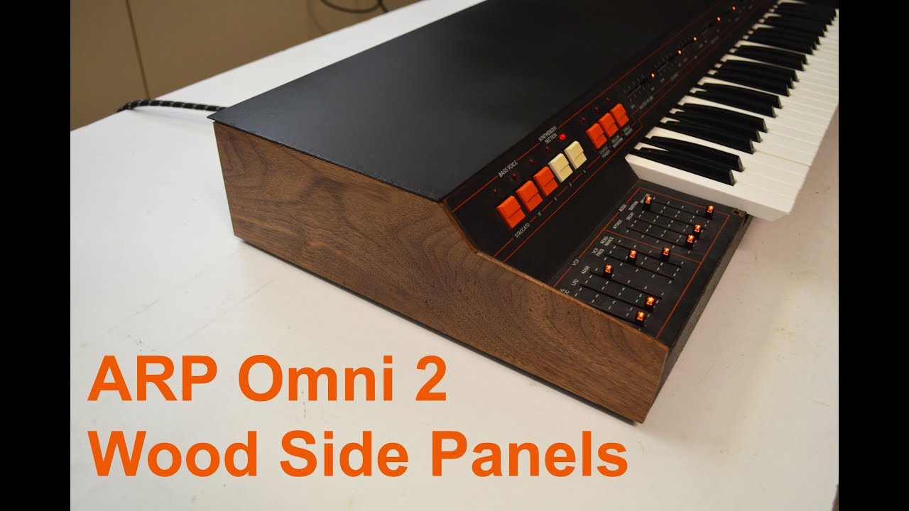 Synthchaser #076 - ARP Omni 2 Wood Side Panels
