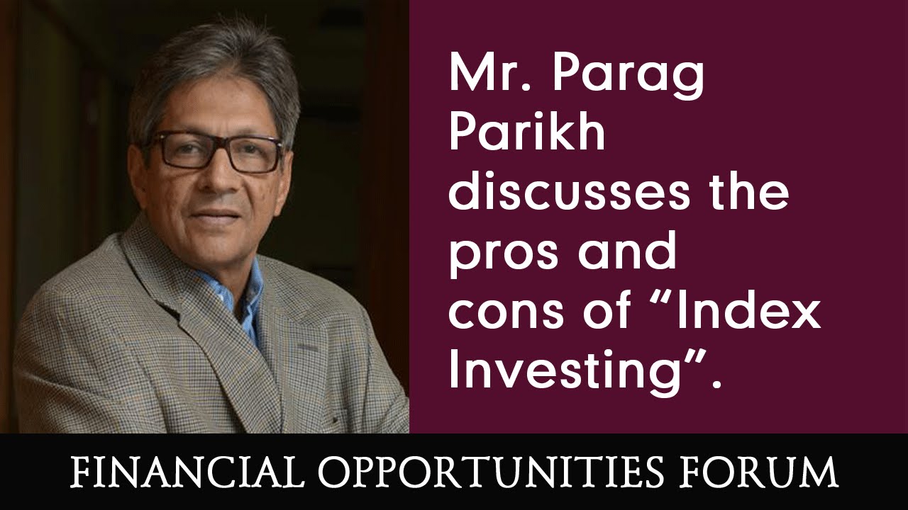 Index Investing: Financial Opportunities Forum : 20th April 2011