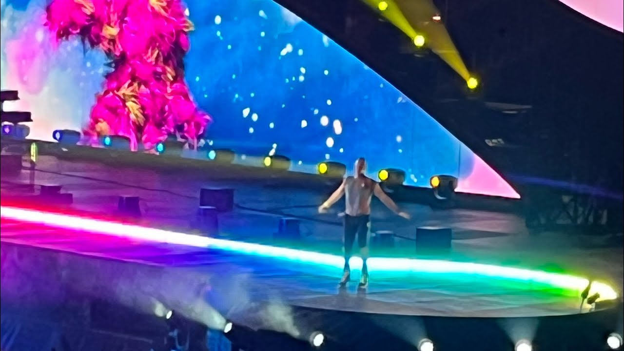 Coldplay performing “Charlie Brown” live at Levi’s Stadium in Santa Clara CA on May 15, 2022