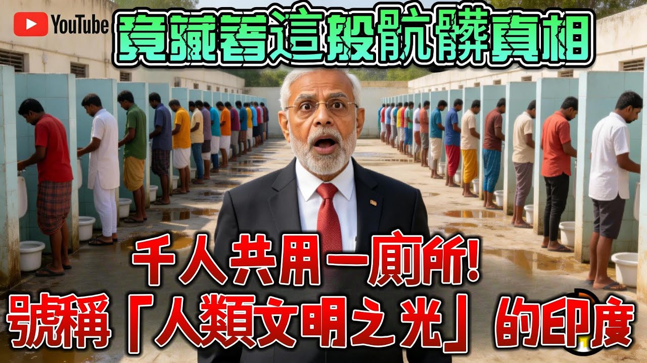 千人共用一廁所！號稱「人類文明之光」的印度，竟藏著這般骯髒真相