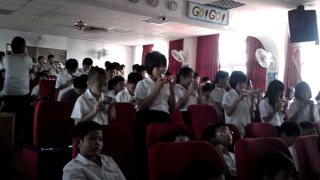 西港國小三四年級陶笛演奏歡送吳聖威校長1