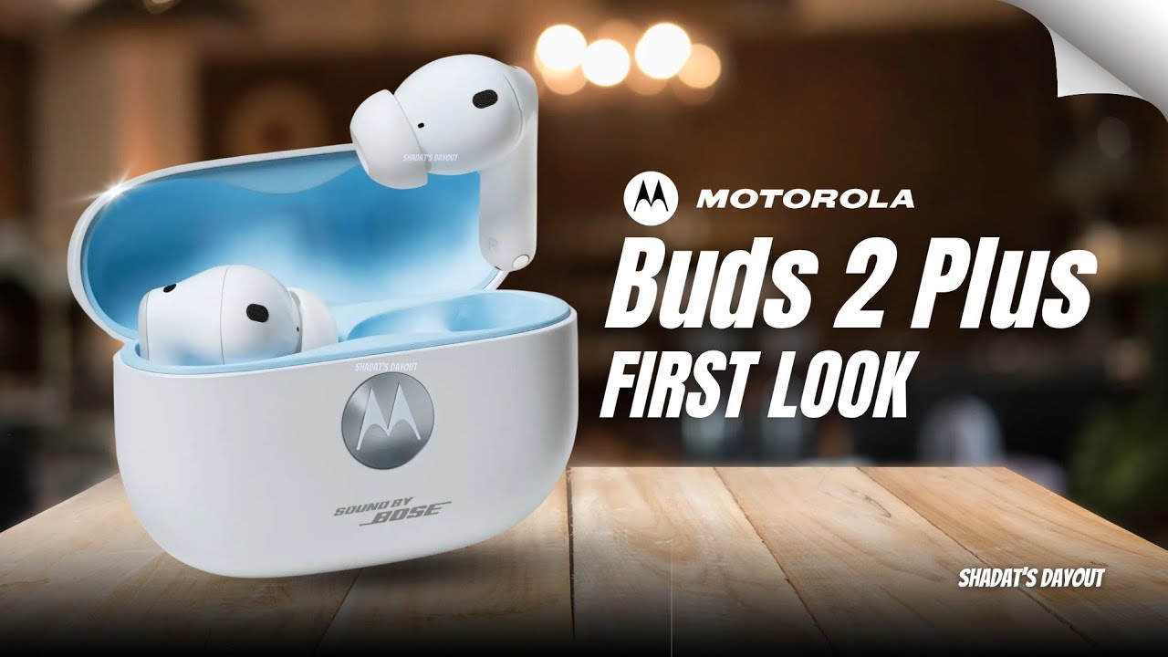 Moto Buds 2 Plus FIRST LOOK Leaks, Design, Features & Launch Date