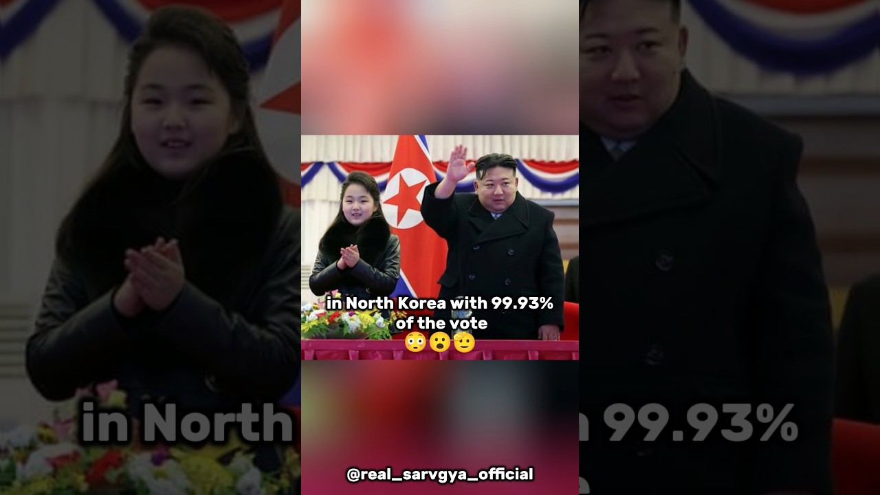 Ким Чен Ын победил на парламентских выборах в Северной Корее 🇰🇵 #шорты