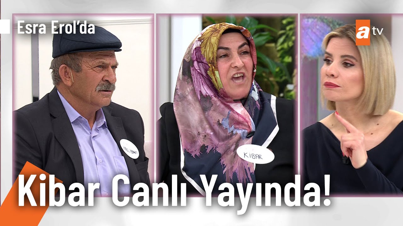 ''Kibar hanım canlı yayında her şeyi anlatıyor'' - @EsraErolatv 8 Mart 2021