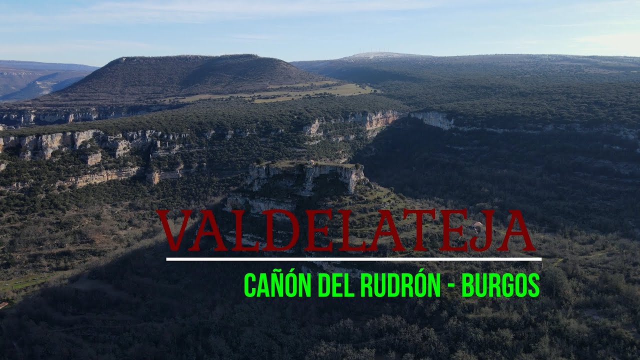 VALDELATEJA- Cañón del Rudrón (Burgos) 4K