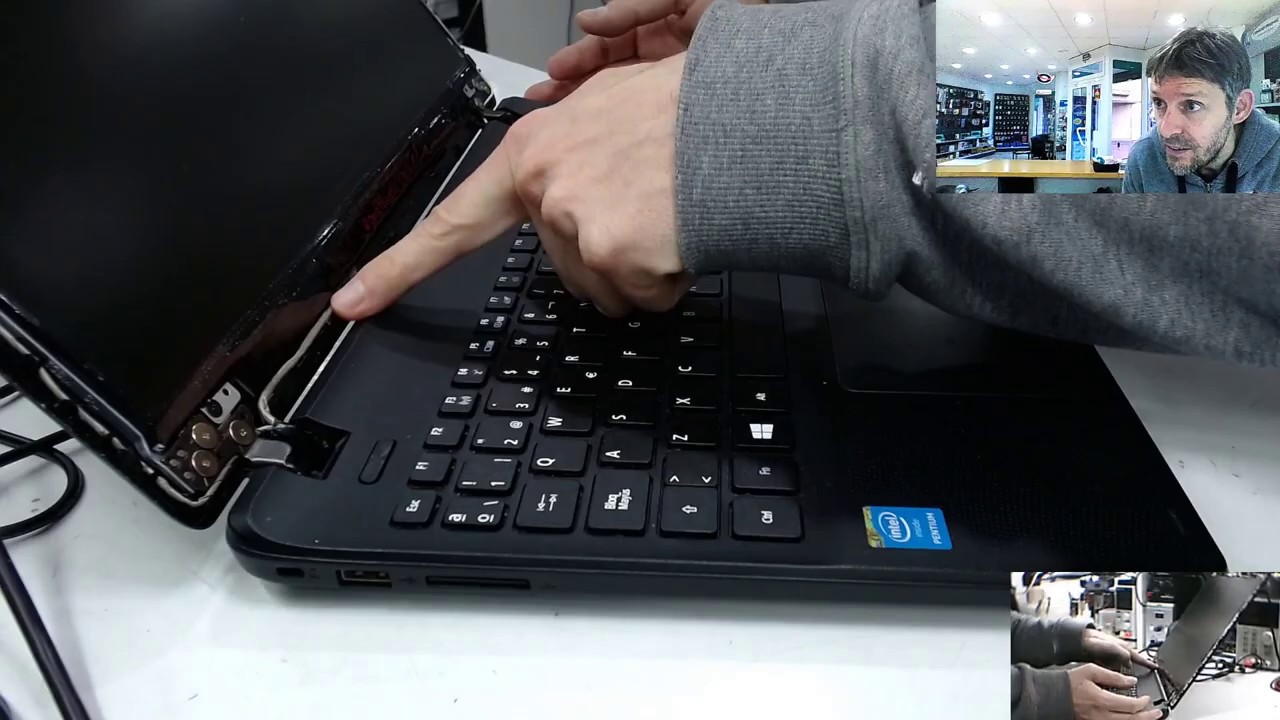 REPARACIÓN CABLE FLEX PANTALLA PORTATIL ACER. Flickering Laptop Screen Display