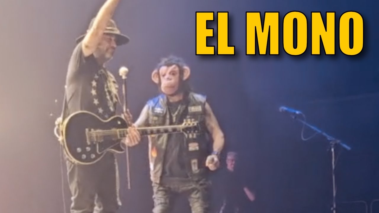 EL MONO DEL ESCENARIO!!