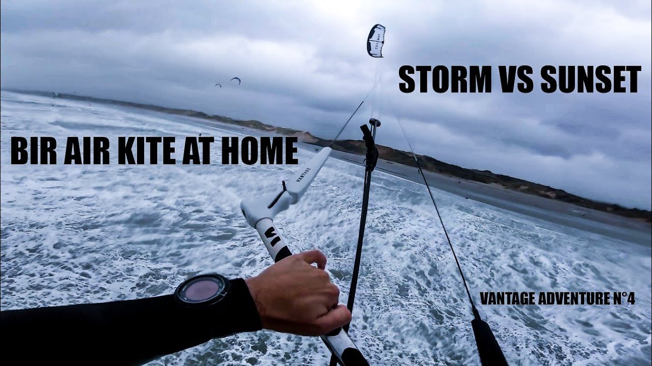 Sunset & Storm big air kite at home - Vantage Vulture gen3 - VA n°4