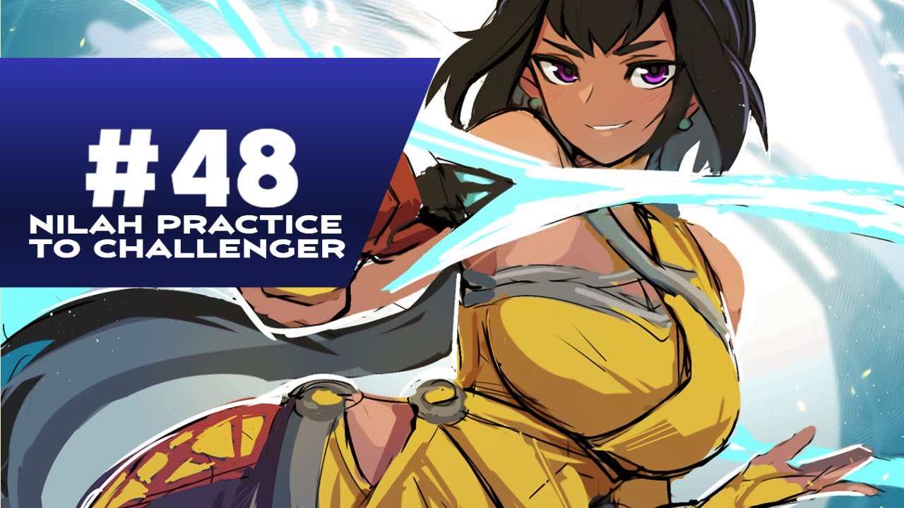 practicing nilah everyday until challenger - day 7, game 48, GRANDMASTER 751, win(mvp)