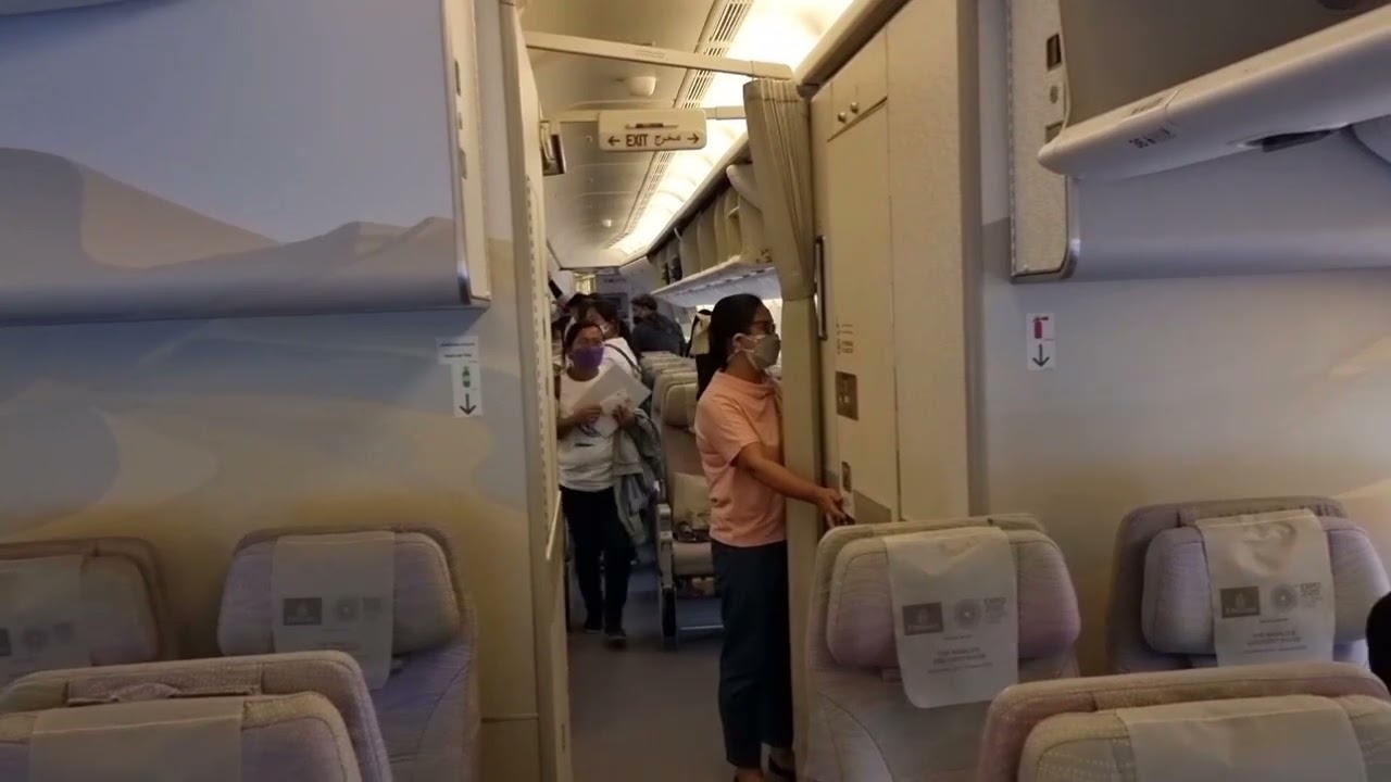 Experience flying with Emirates Airlines: Manila NAIA to Dubai Intl Airport