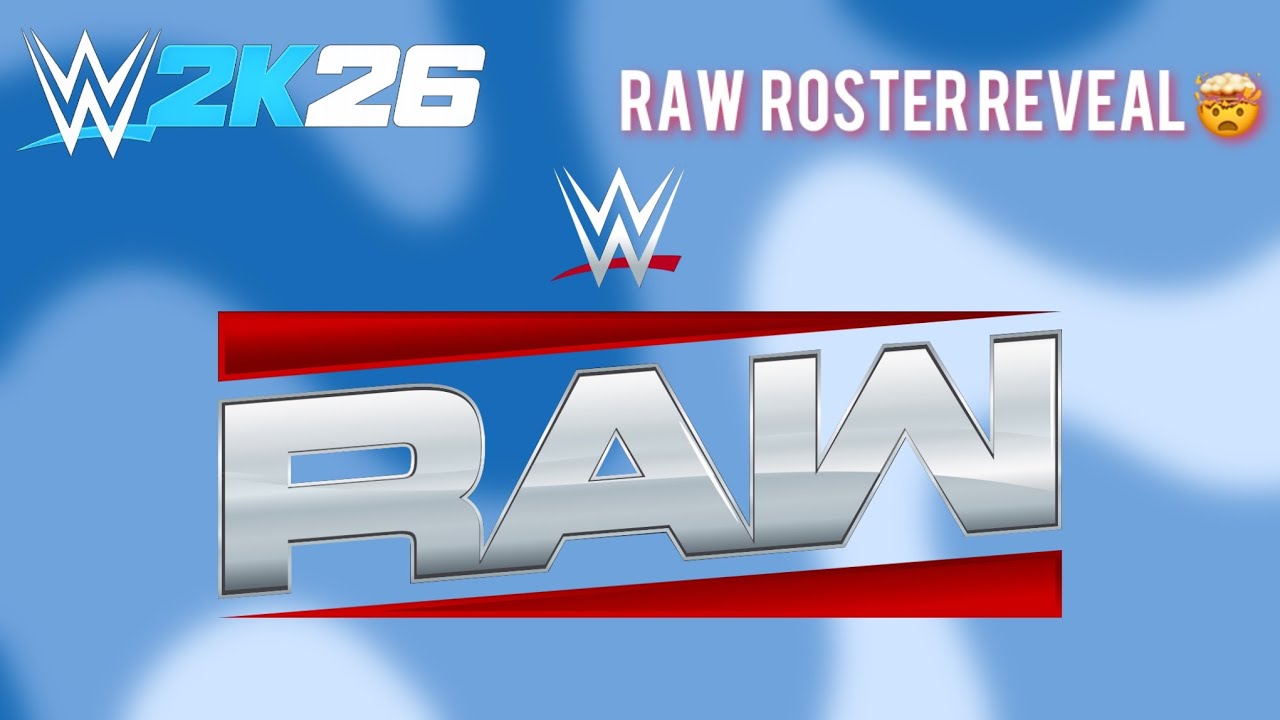 All (RAW) roster wrestler’s confirmed so far for WWE2K26