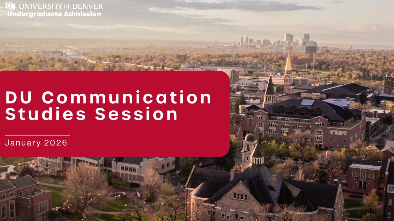 Virtual Open House 2026 | Communication Studies