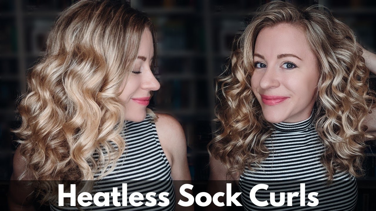 Heatless Sock Curls + Refresh!