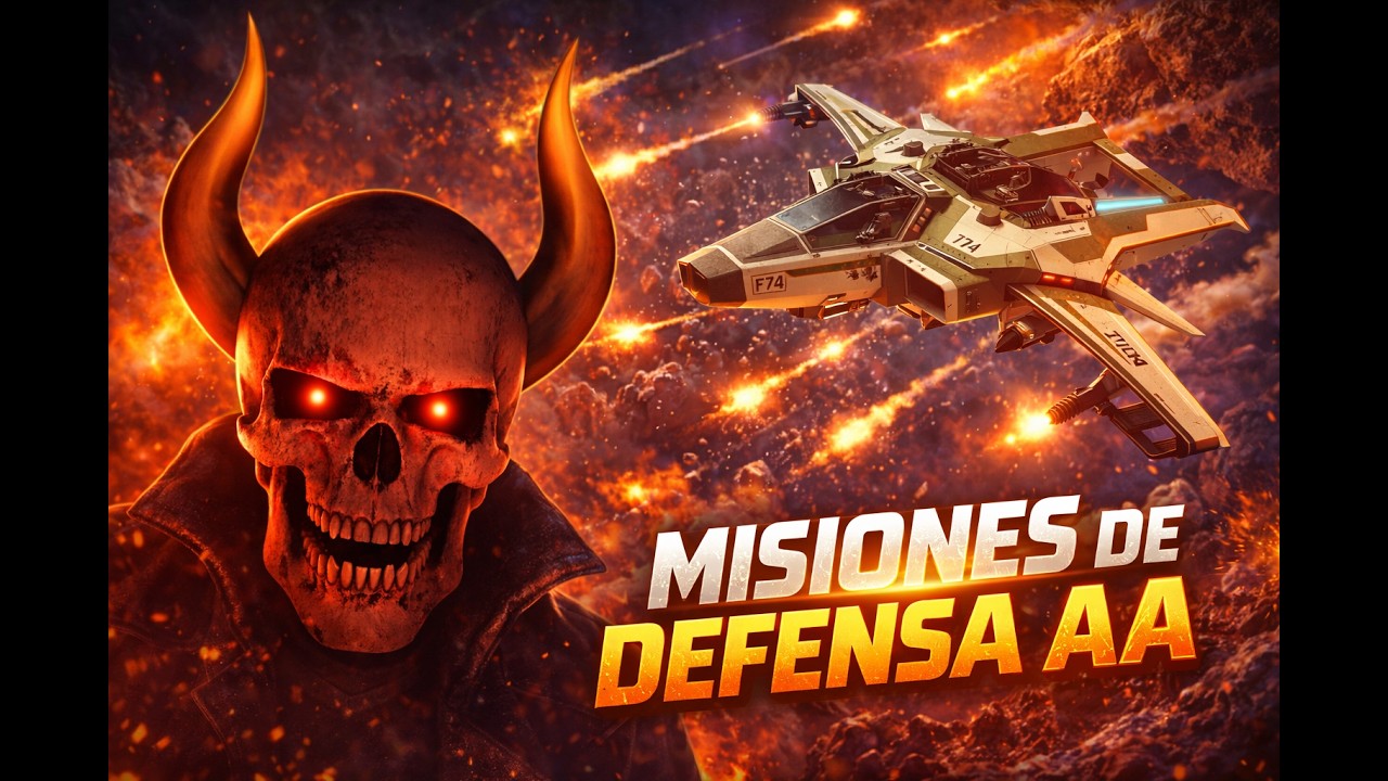 Ayudando en evento AA de defensa Star citizen #starcitizen