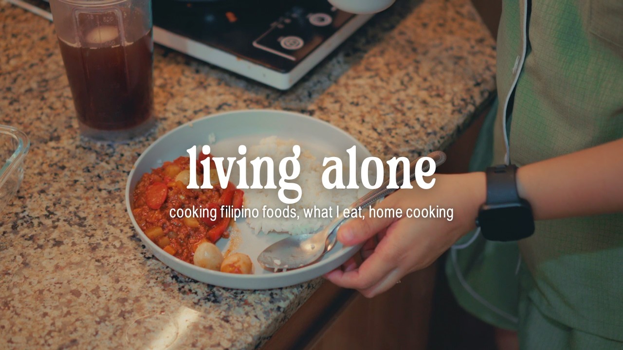 living alone in the philippines | cooking filipino foods, what I eat, home cooking