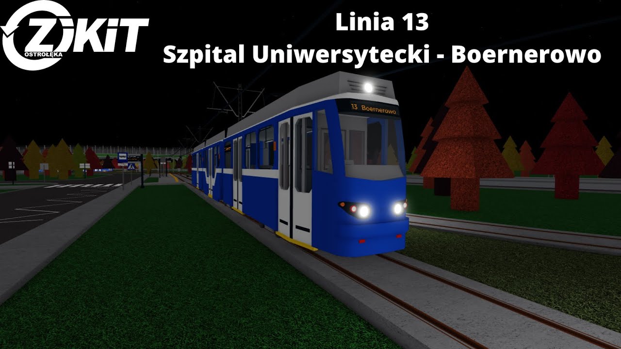 Linia 13 Szpital Uniwersytecki - Boernerowo (Nid's Buses and Trams)