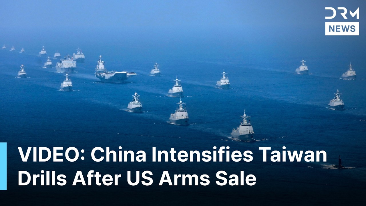 China Says &ldquo;Ready for Combat&rdquo; as Live-Fire Drills Encircle Taiwan After US Arms Sale | AH1G
