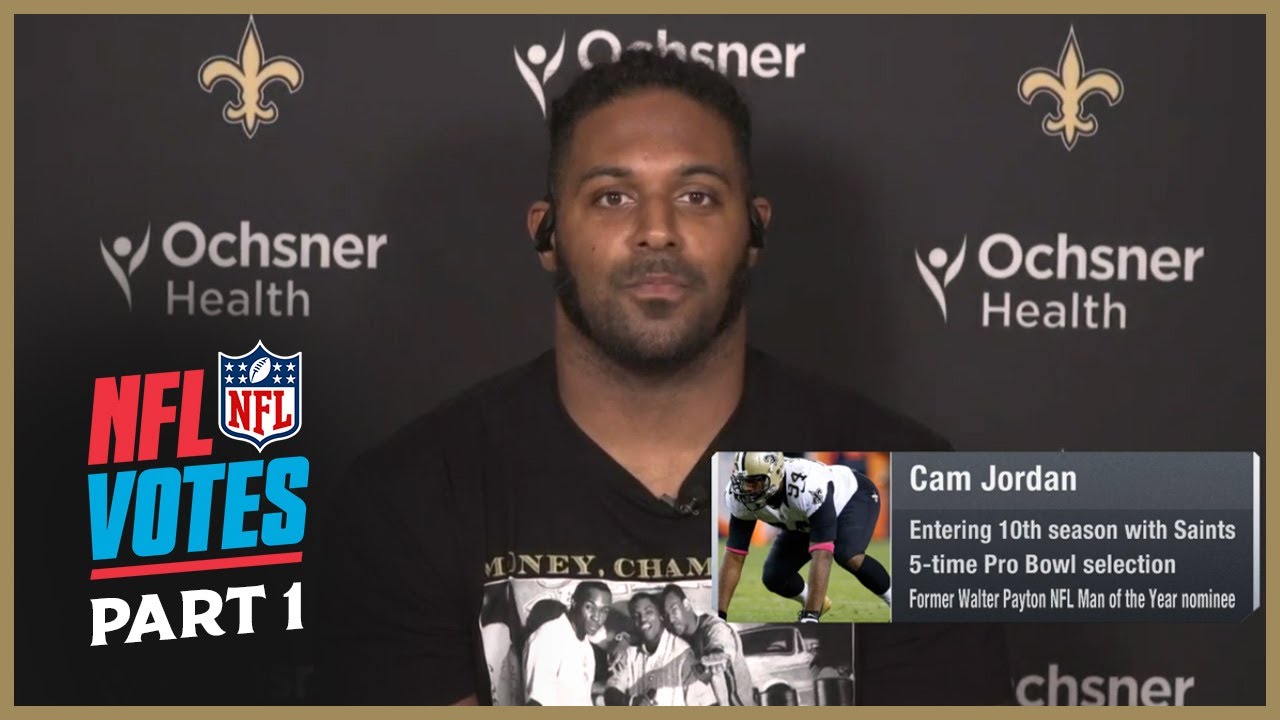 NFL Votes Roundtable w/ Cam Jordan (Part 1) | New Orleans Saints