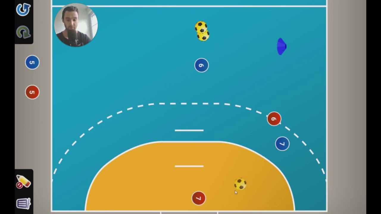 Handball Wurftraining - Rückraumspieler