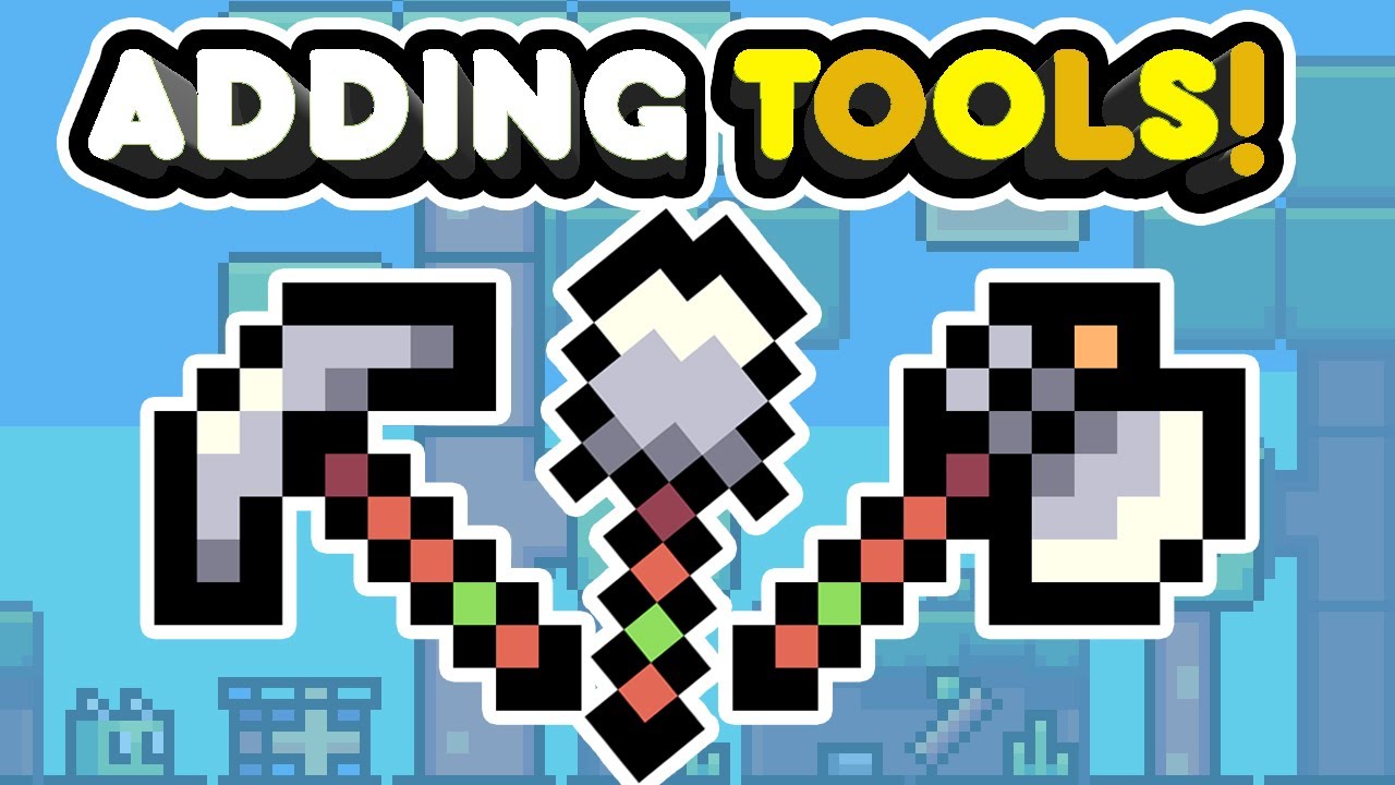 I Added Tools To My Game! • Gelli Fields Devlog