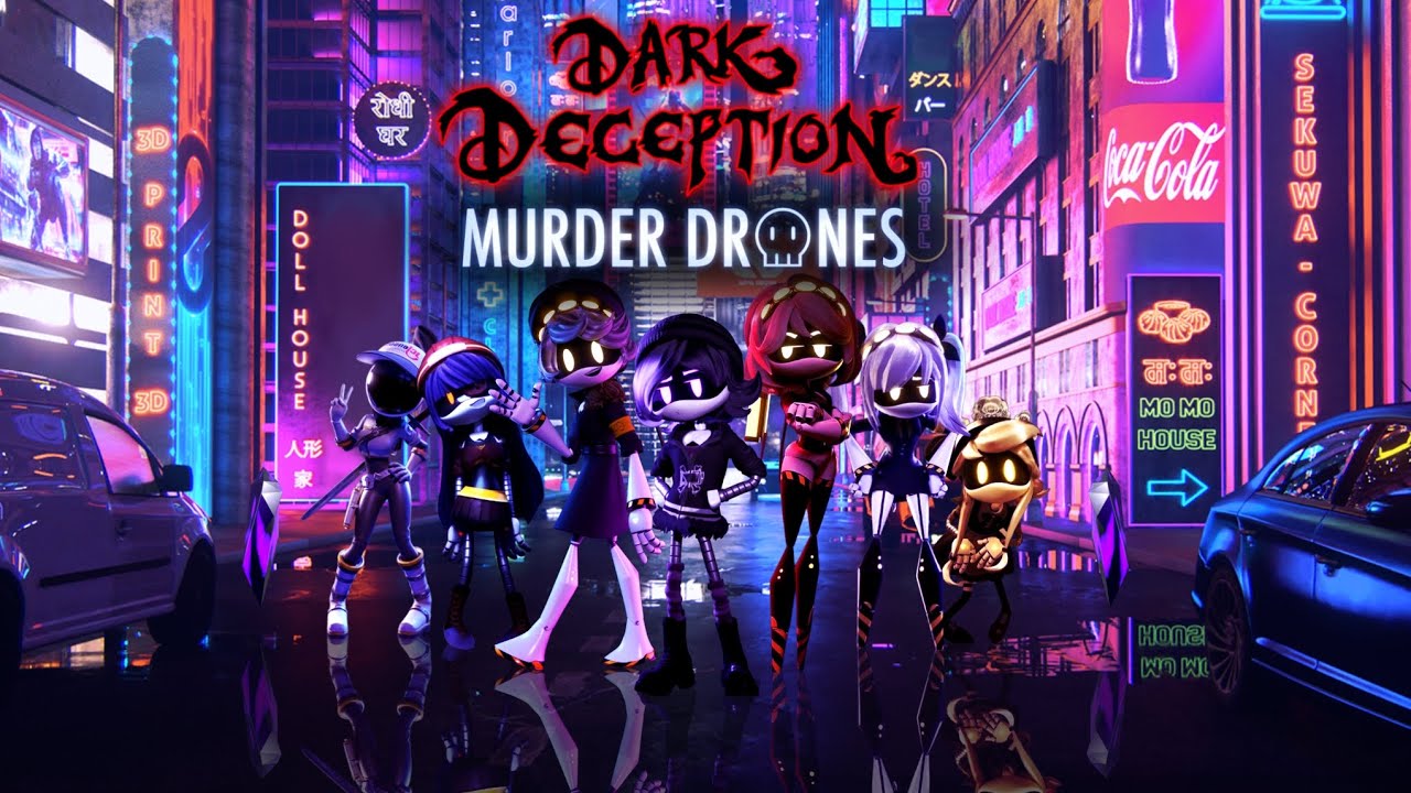 Dark Deception Chapter 5 And 9/ Murder Drones All Chase Soundtrack
