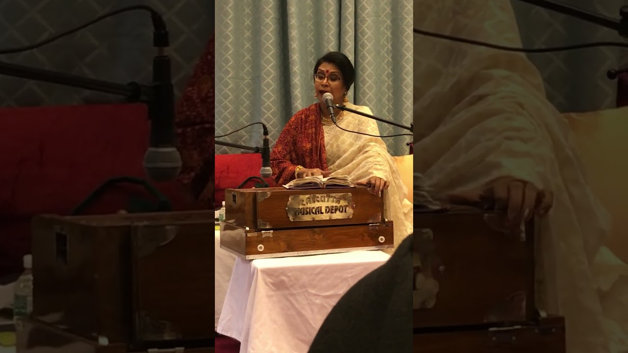 Rezwana Chowdhury Bannya Live Program- Bharat Sebashram Sangho, New Jersey , November 2018
