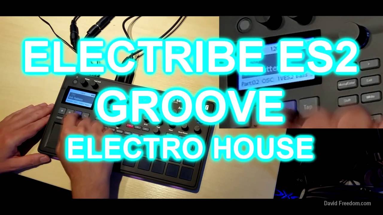 Korg Electribe sampler 2 demo electro house groove