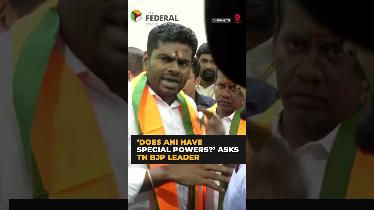 Annamalai's heated exchange of words with ANI reporter goes viral