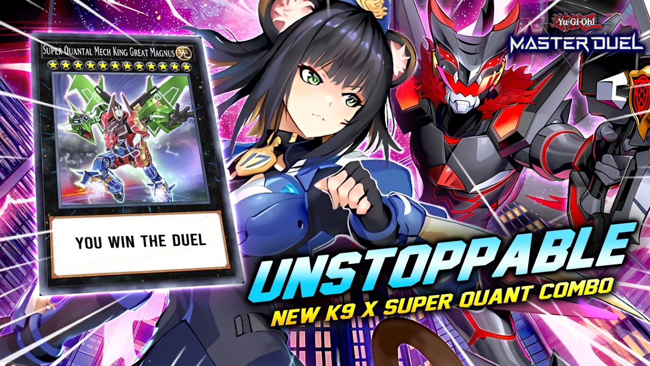 When K9 Merges With Super Quantum… It Becomes UNSTOPPABLE! [Master Duel]