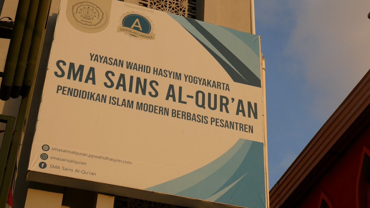 Video Profil SMA Sains Al-Qur'an Pondok Pesantren Wahid Hasyim Yogyakarta