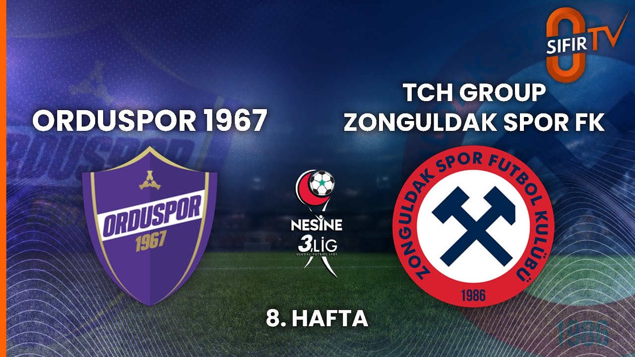 Orduspor 1967 A.Ş. - TCH GROUP Zonguldak Spor Futbol Kul&uuml;b&uuml; A.Ş.