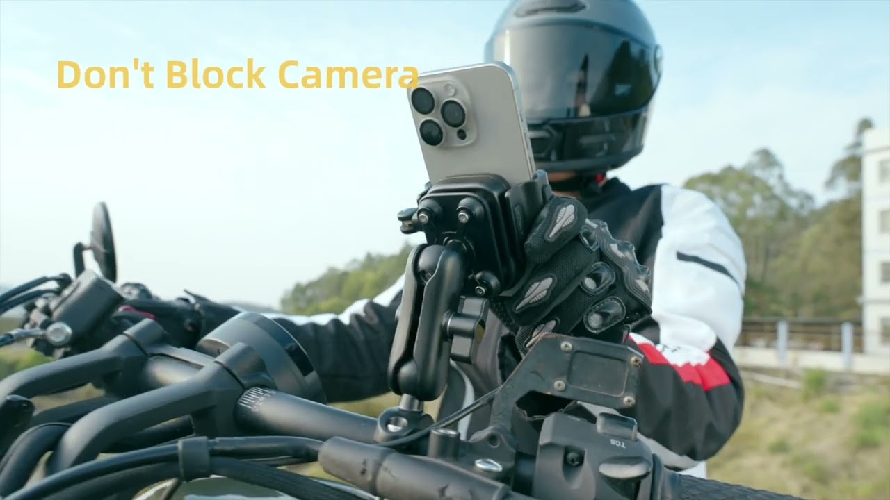 【Lamicall】BCSP02 All Metal Motocycle Phone Mount
