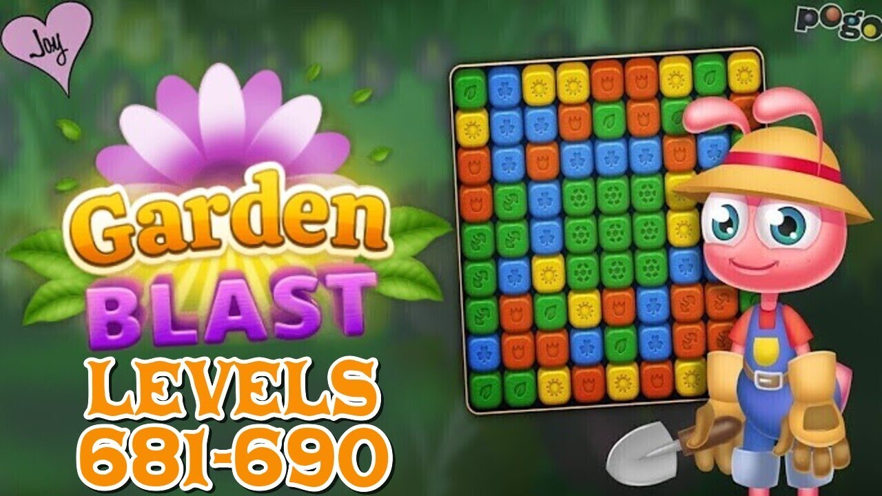 Pogo Games: Garden Blast - Levels: 681-690
