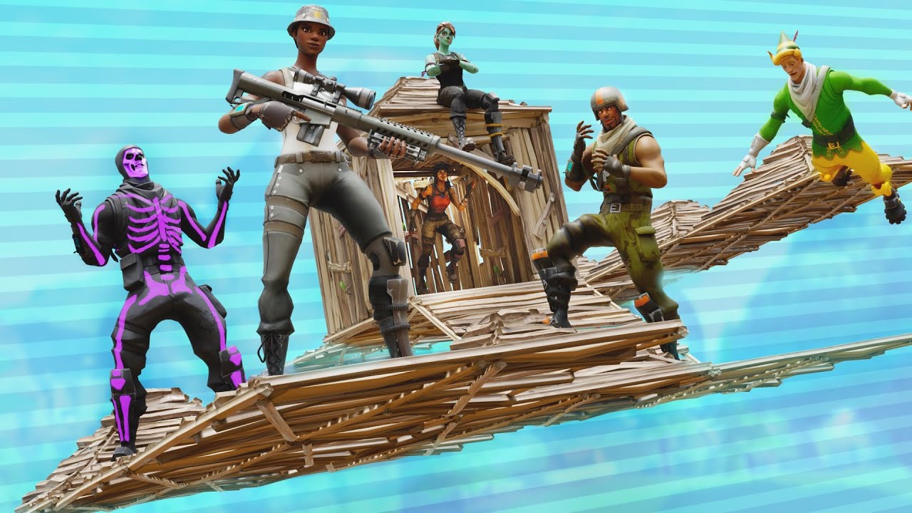 So i got EVERY RARE SKIN IN FORTNITE in One ZONE WAR...(EXTREMELY SWEATY)