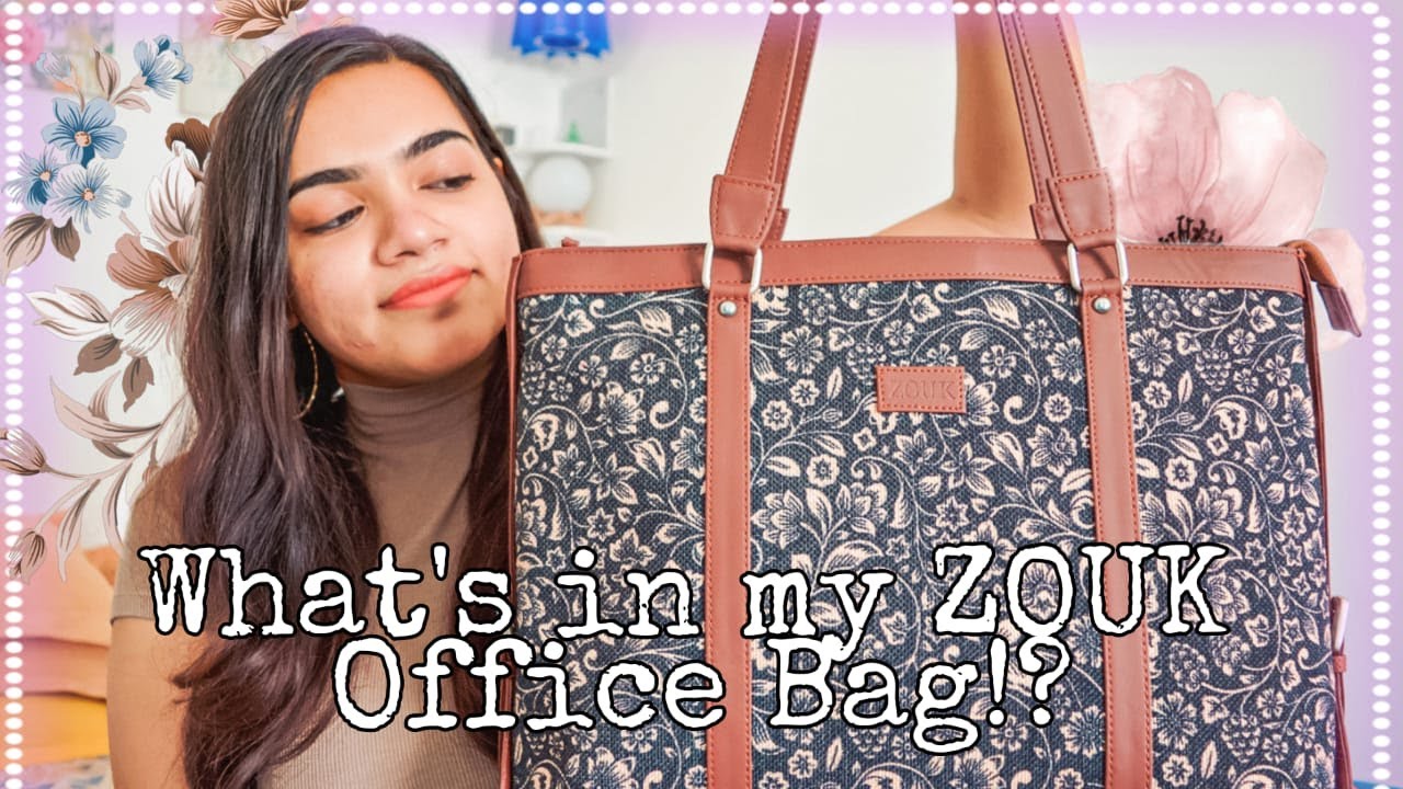 What's in my ZOUK Office Bag?! | ZOUK Bag Review!