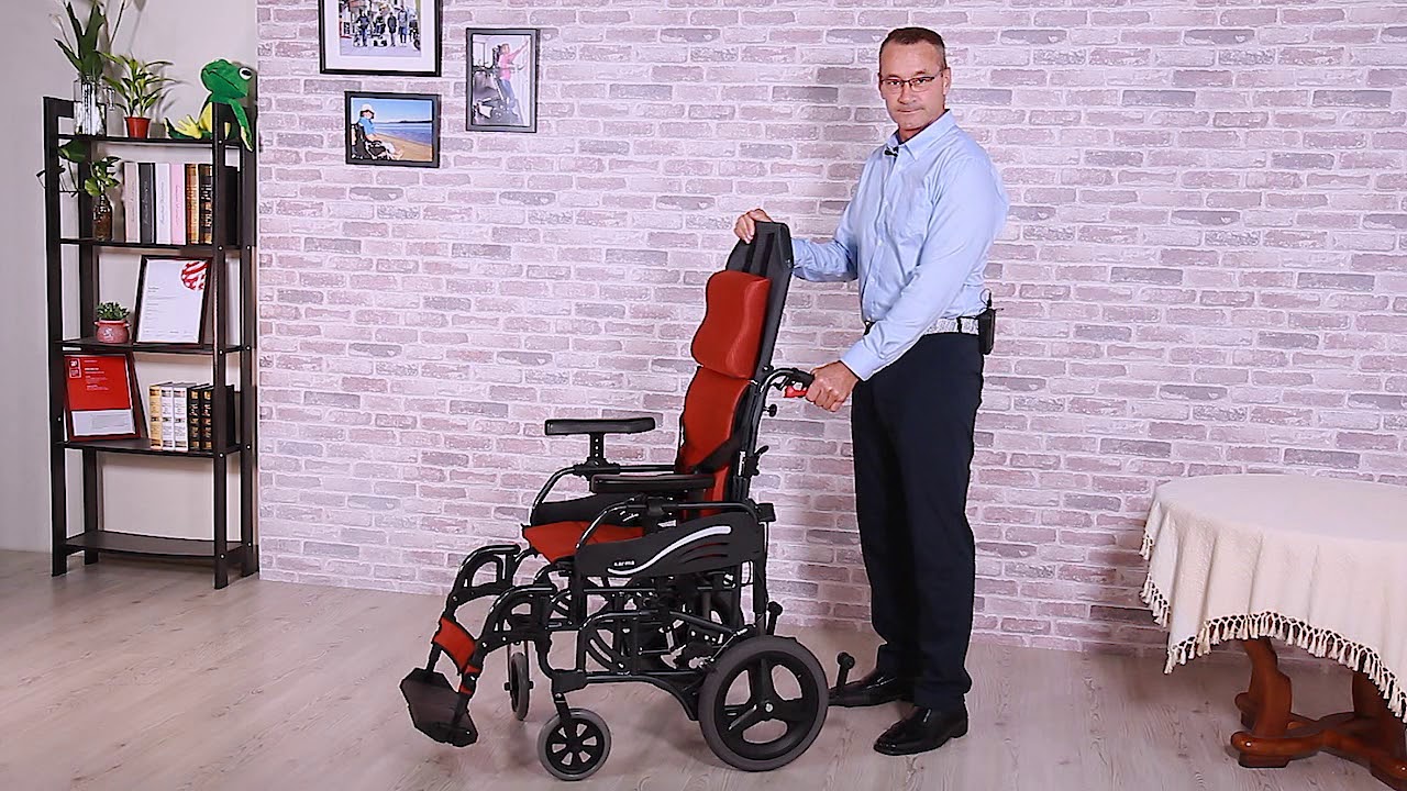 How to prepare the VIP 515 tilt-in-space wheelchair │Karma Medical