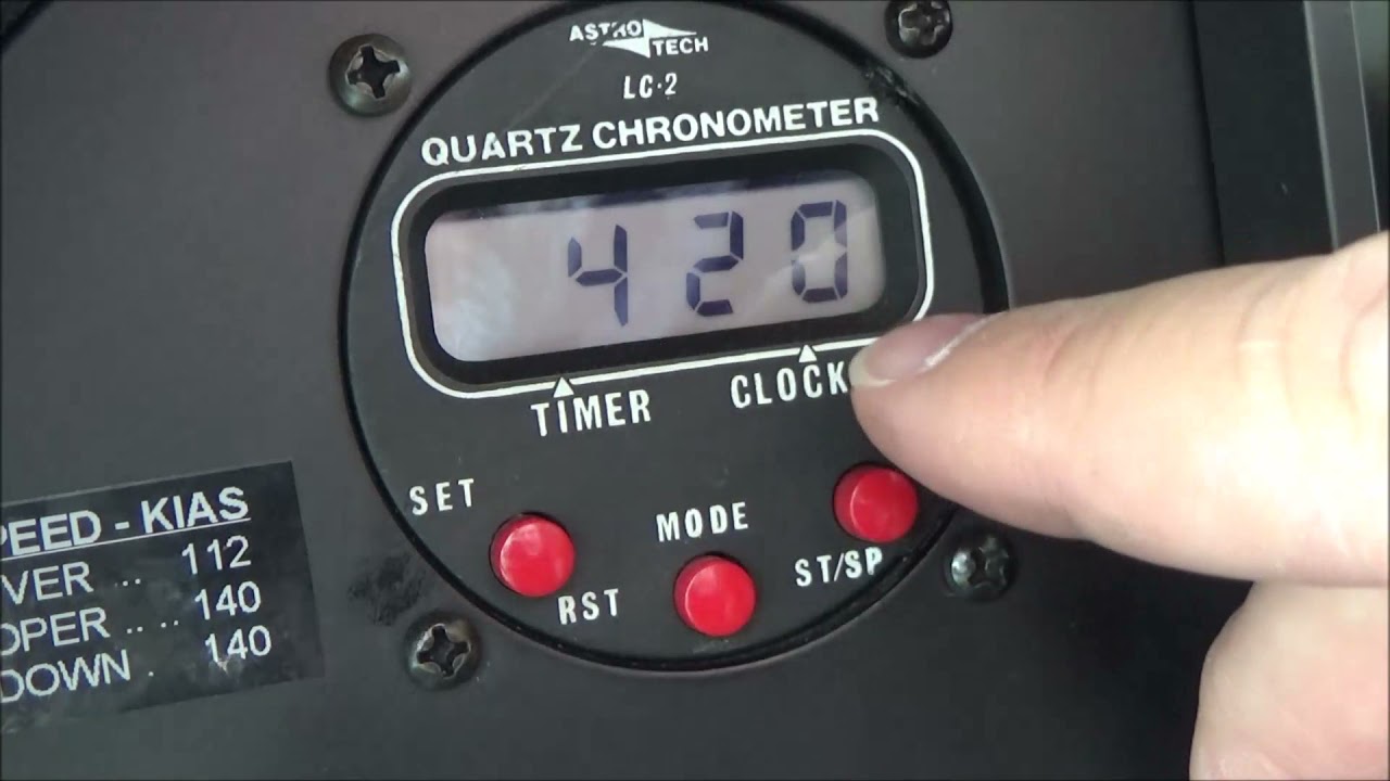 Astrotech LC-2 Clock 2-1/4 Panel Mount Battery Operated, How to Set up and use Tutorial