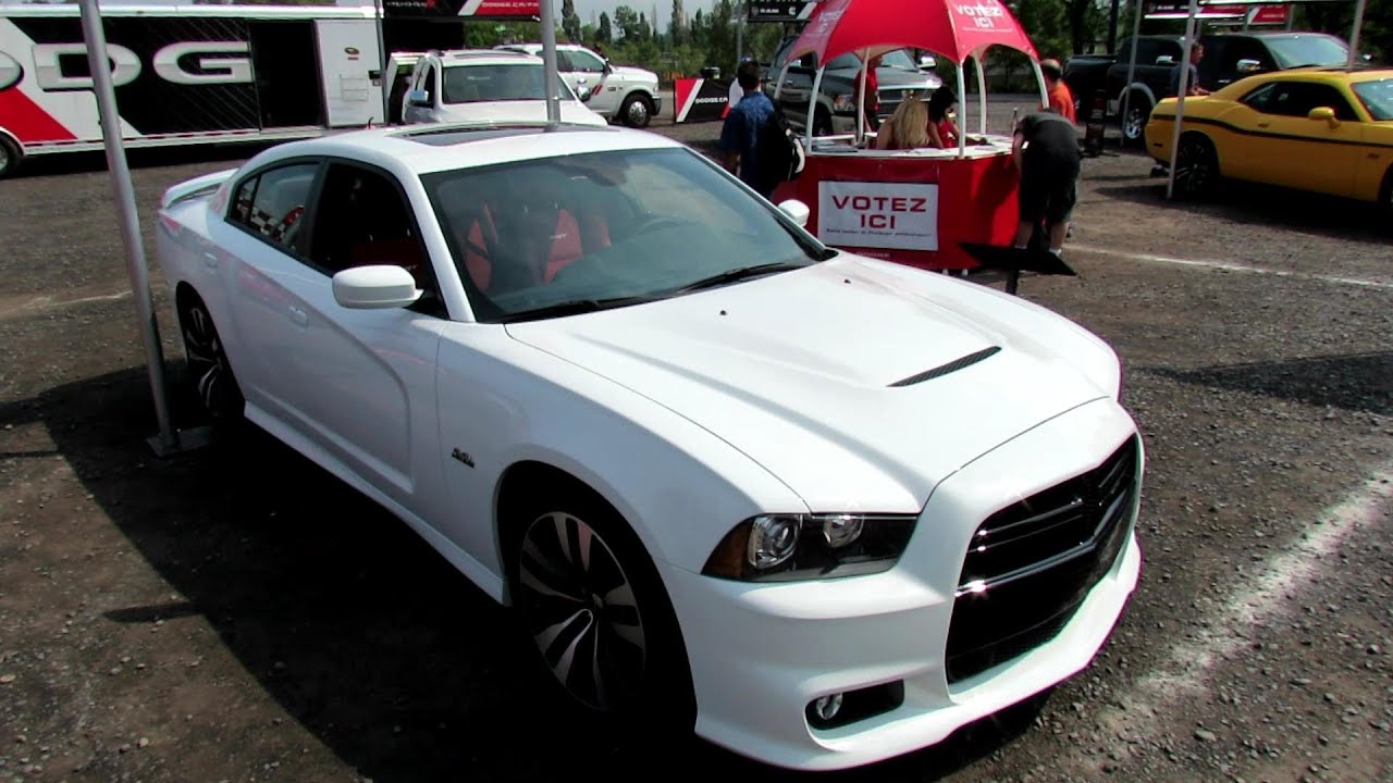 2012 Dodge Charger SRT8 Exterior and Interior - 2012 Nascar Napa Auto Parts 200 Montreal
