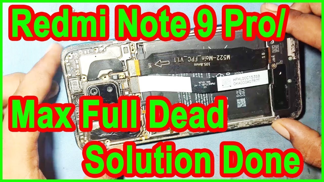 redmi note 9 dead solution