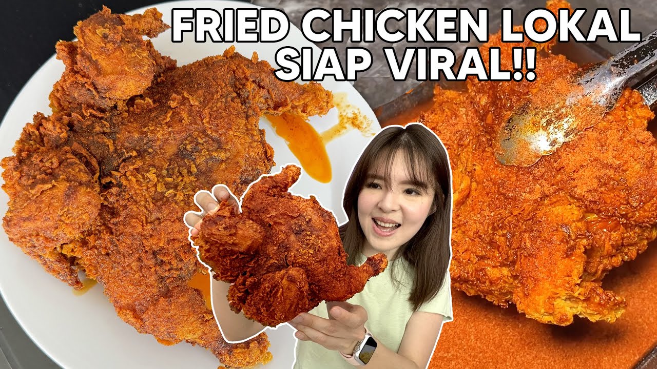 FRIED CHICKEN LOKAL TERENAK MURAH BANGET, AYAM UTUH CUMA 50.000 UNTUNG DARIMANA ??