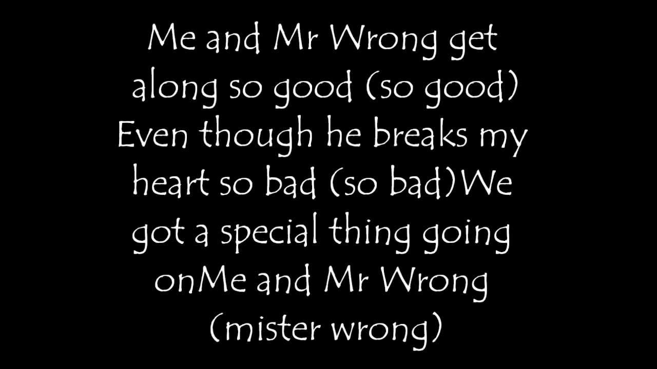 Mr.Wrong by Mary J. Blige Feat Drake (Lyrics)