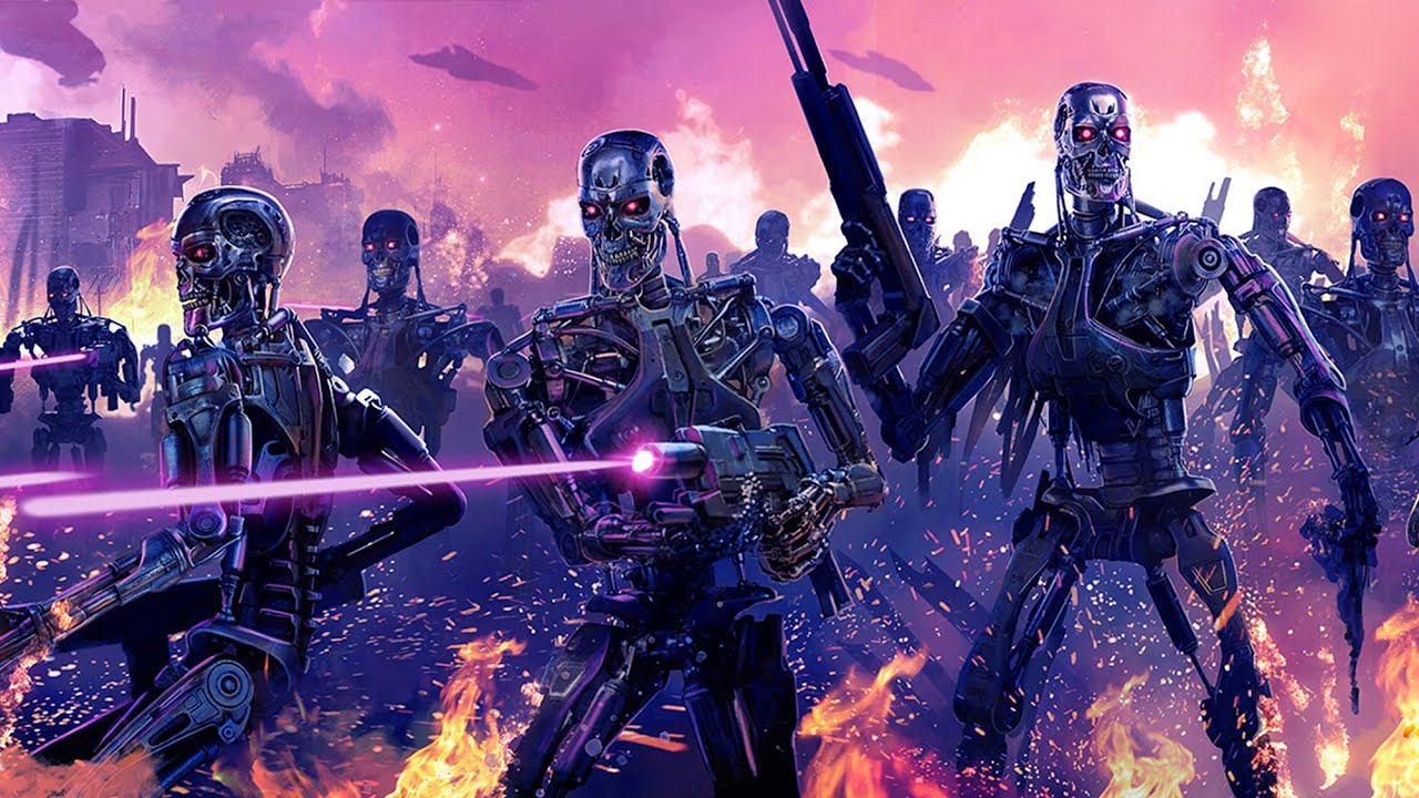 Cyberpunk Dark Synthwave - Skynet // Royalty Free No Copyright Music