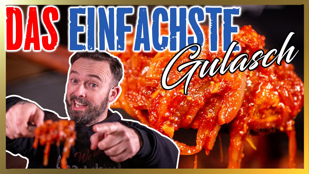 das schnellste Gulasch | einfaches und schnelles Gulasch aus dem Dutch Oven | MGBBQ