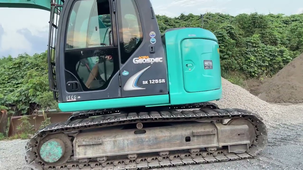 パワーショベル体験 Kobelco sk125 excavator operate experience