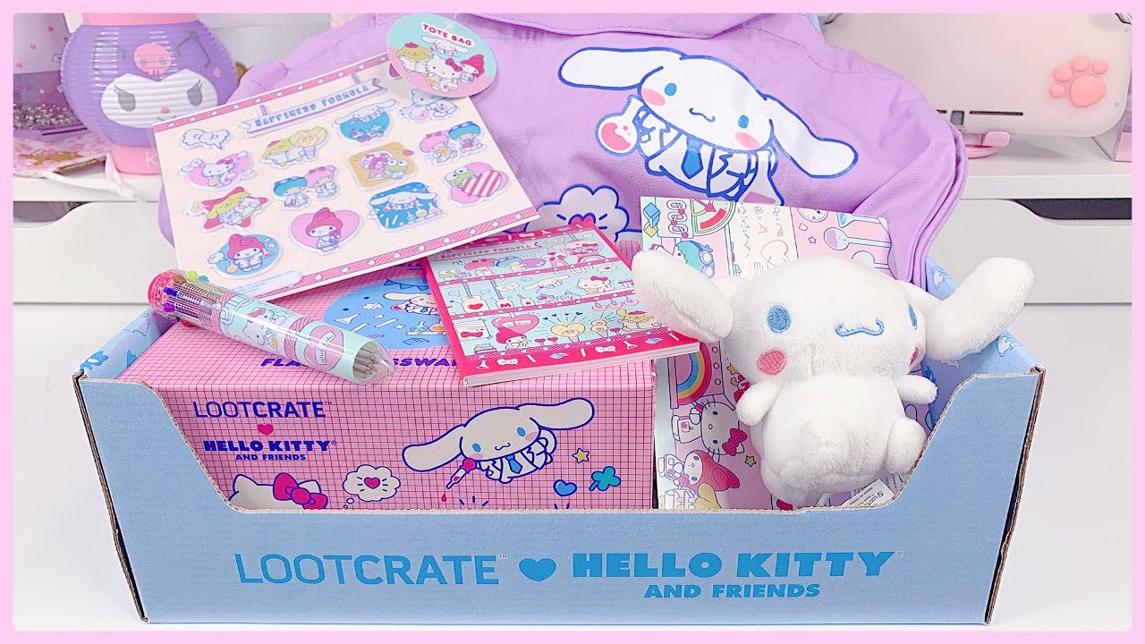 LootCrate Hello Kitty and Friends Subscription Unboxing!!