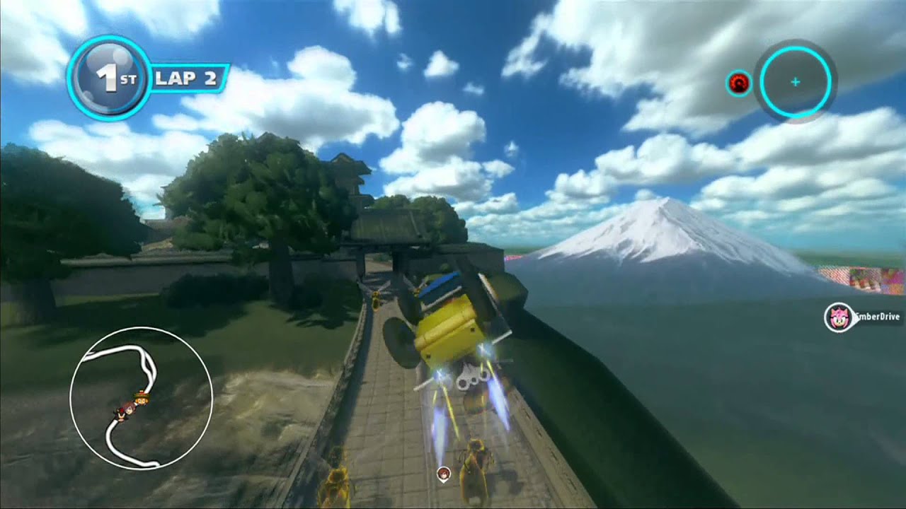 Sonic & All Stars Racing Transformed: Seasonal Shrines (Xbox Live Match) [1080 HD}