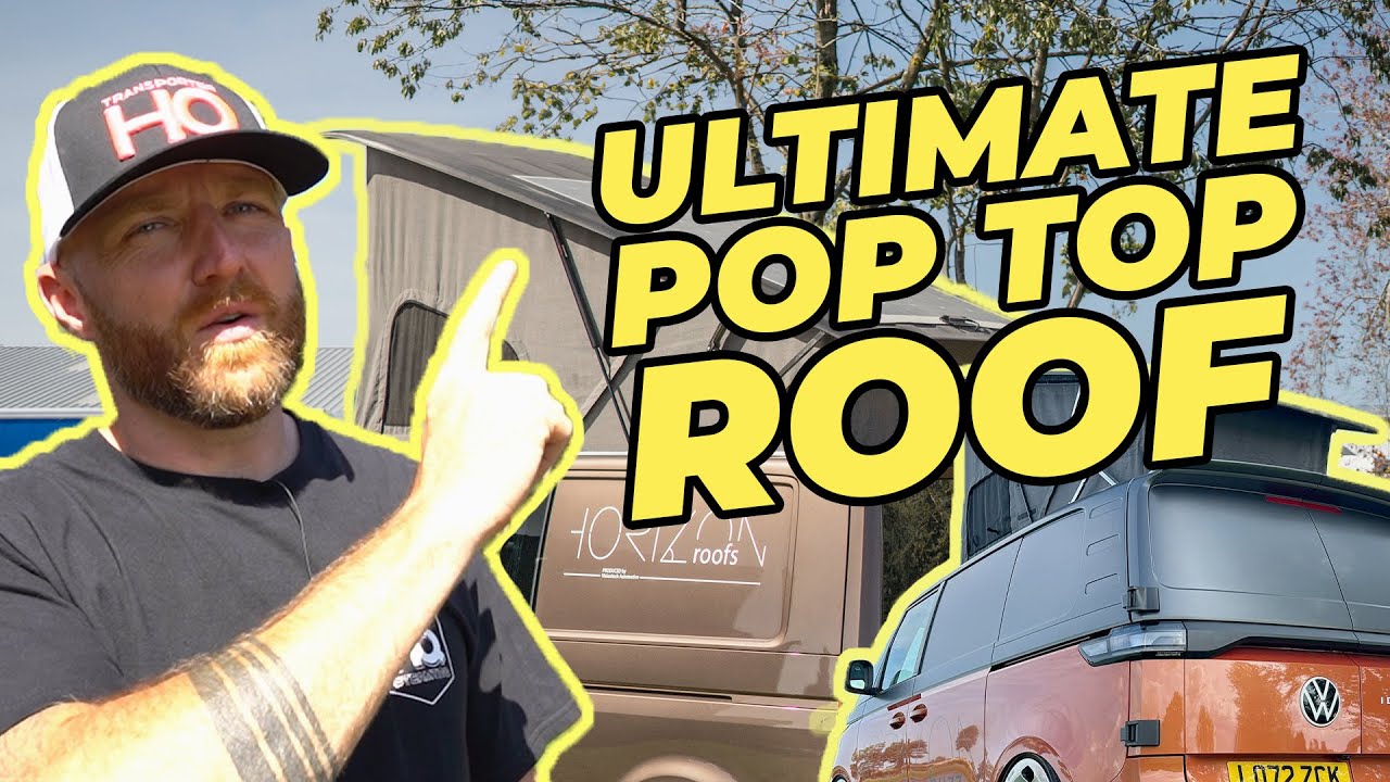 Идеальная подъемная крыша для VW Transporter T5 - T6.1 от Horizon. Она такая низкая!! (и высокая)