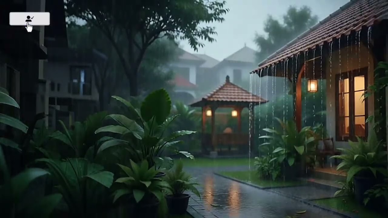 8 hours Calm Rain ASMR 🌧️ Relaxing Sounds for Deep Sleep